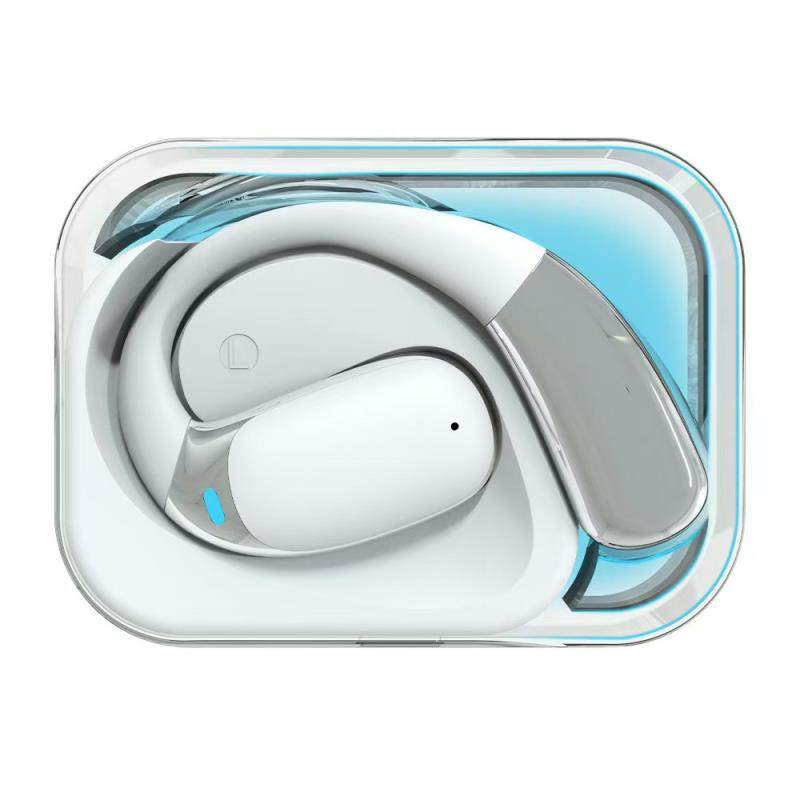 IceGlow OWS Earbuds ZW-16 with LED color(Transparent charging case)     